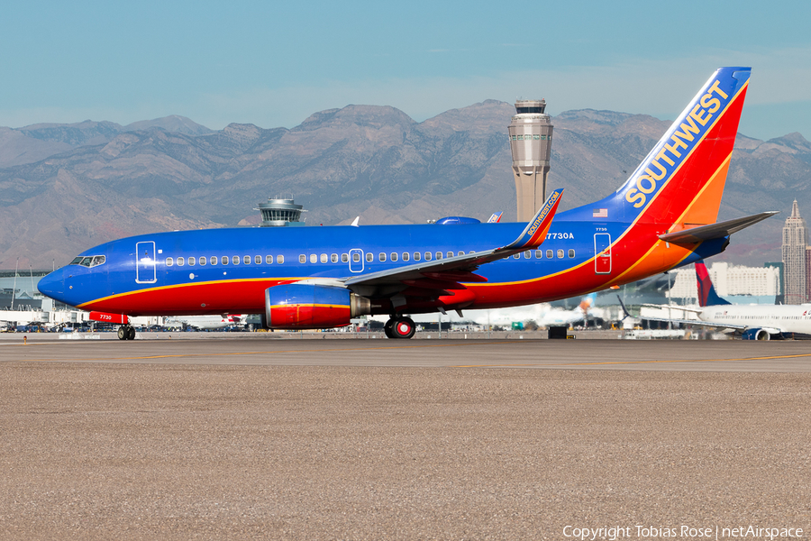 Southwest Airlines Boeing 737-7BD (N7730A) | Photo 278220