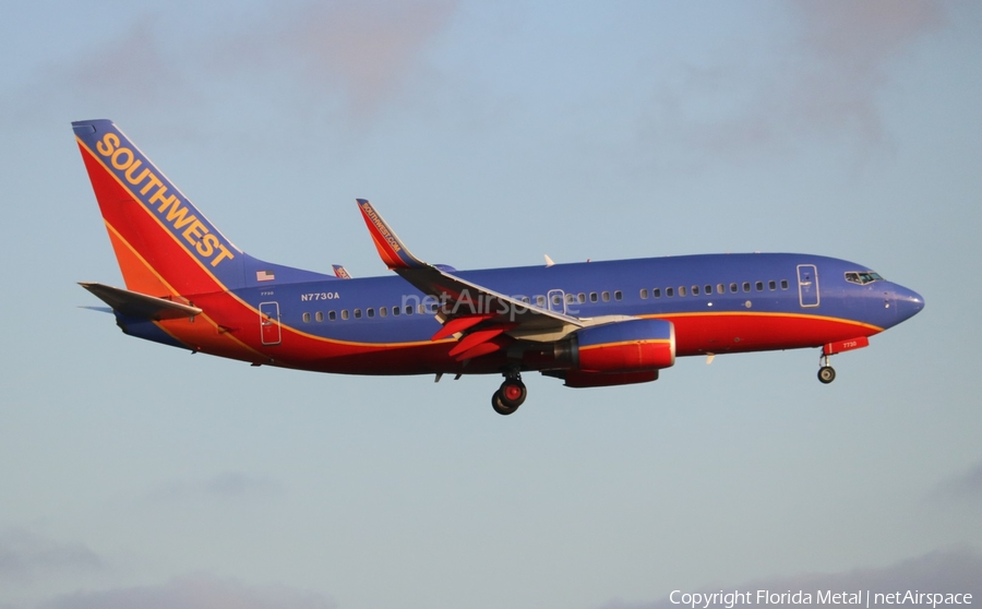 Southwest Airlines Boeing 737-7BD (N7730A) | Photo 355557