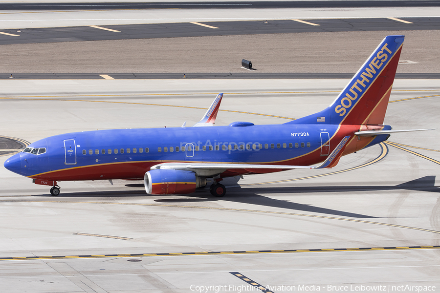 Southwest Airlines Boeing 737-7BD (N7730A) | Photo 537606