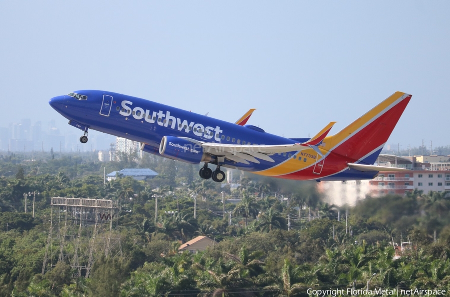 Southwest Airlines Boeing 737-76N (N7733B) | Photo 358553