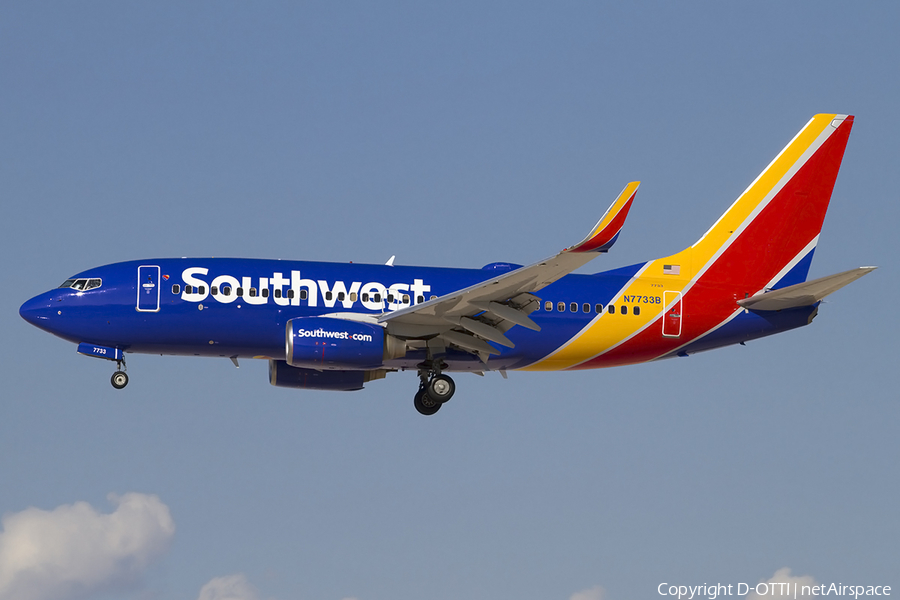 Southwest Airlines Boeing 737-76N (N7733B) | Photo 464569
