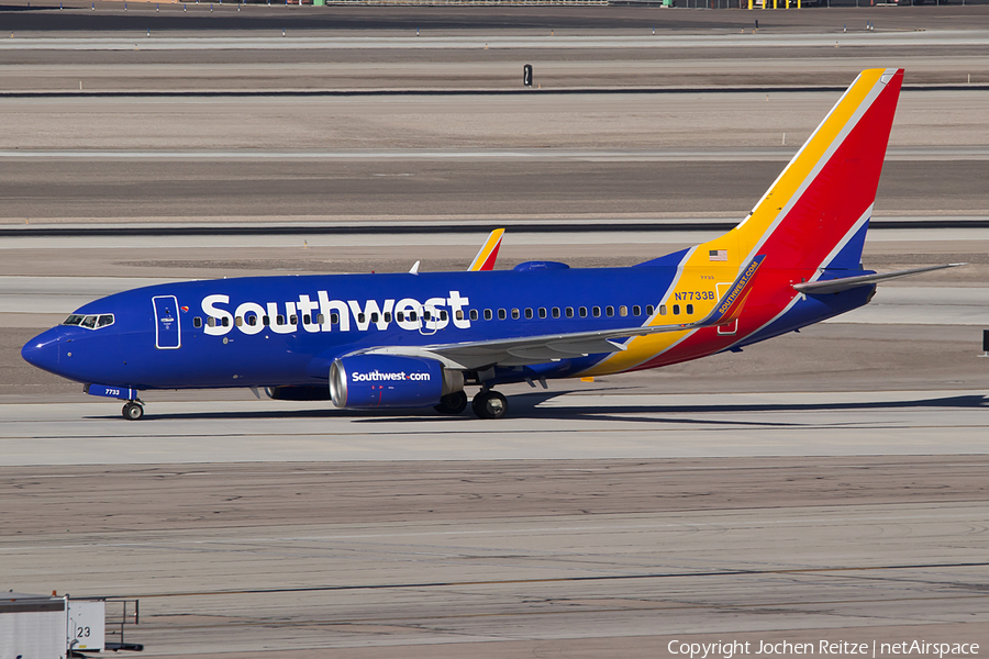 Southwest Airlines Boeing 737-76N (N7733B) | Photo 96628