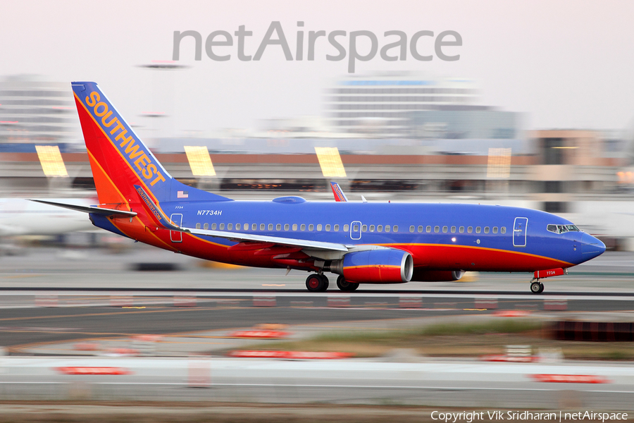 Southwest Airlines Boeing 737-7BD (N7734H) | Photo 82473