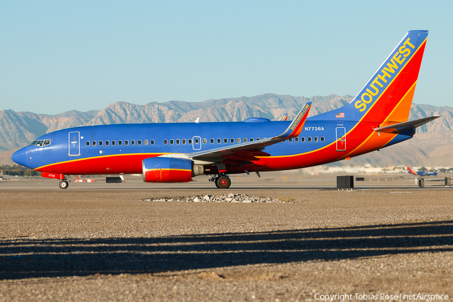 Southwest Airlines Boeing 737-7BD (N7736A) | Photo 331729