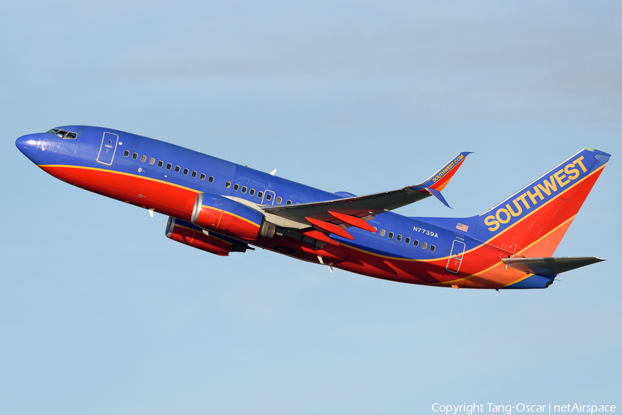 Southwest Airlines Boeing 737-7BD (N7739A) | Photo 544439