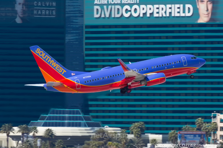 Southwest Airlines Boeing 737-7BD (N7740A) | Photo 242902