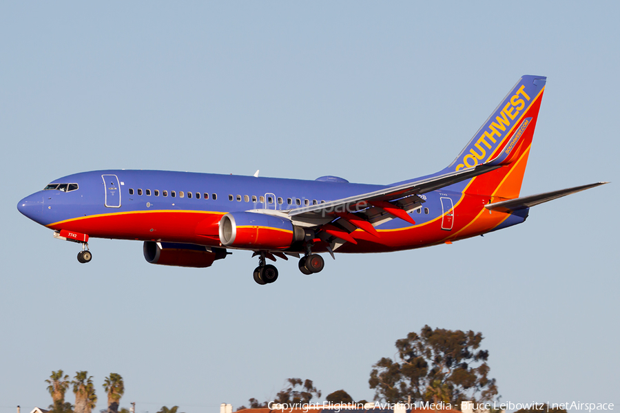 Southwest Airlines Boeing 737-7BD (N7742B) | Photo 102023