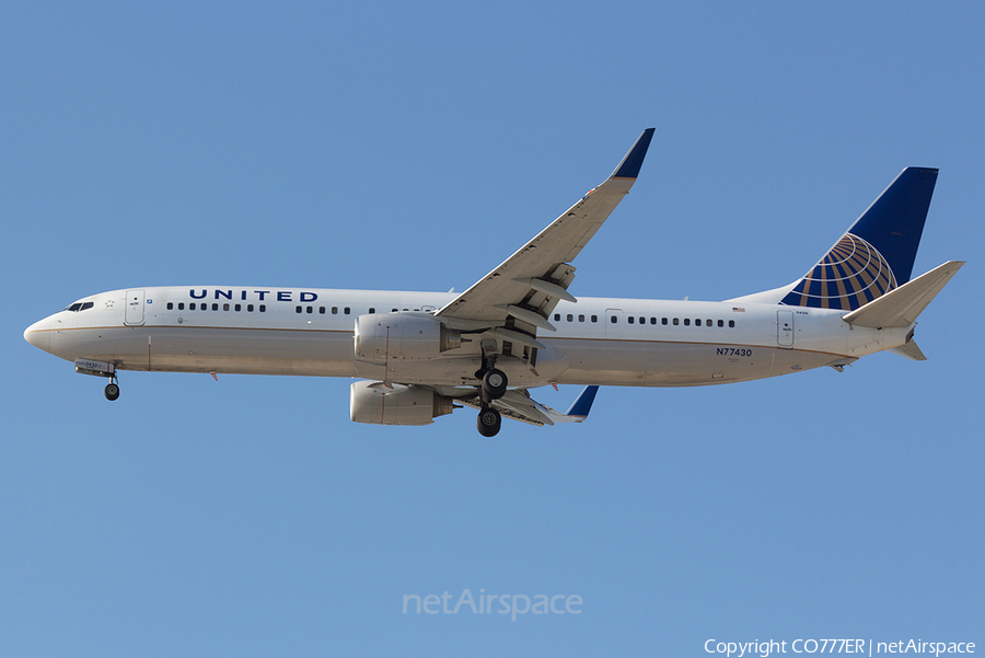 United Airlines Boeing 737-924(ER) (N77430) | Photo 10282