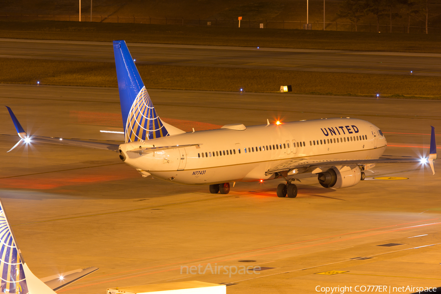 United Airlines Boeing 737-924(ER) (N77431) | Photo 89634