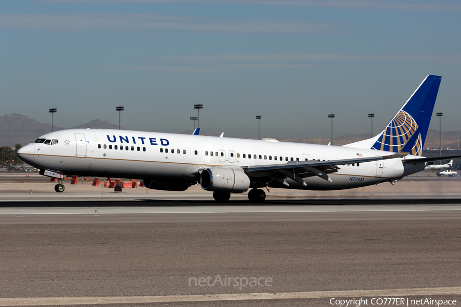 United Airlines Boeing 737-924(ER) (N77431) | Photo 79908