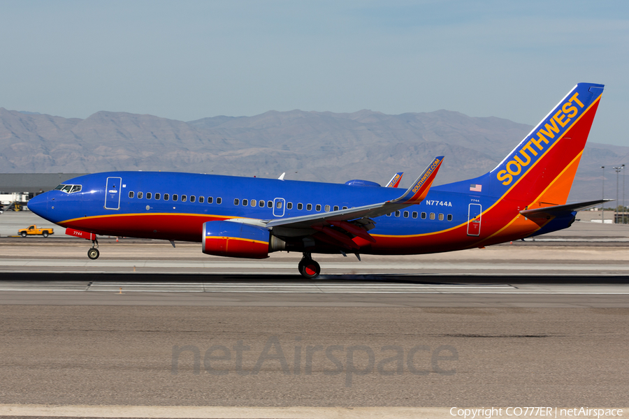 Southwest Airlines Boeing 737-7BD (N7744A) | Photo 60223
