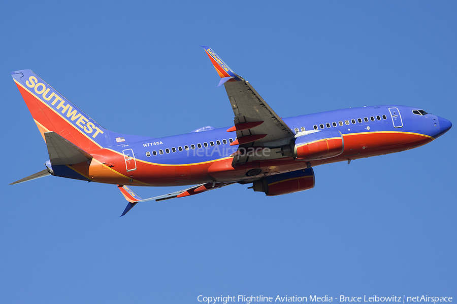 Southwest Airlines Boeing 737-7BD (N7745A) | Photo 497626