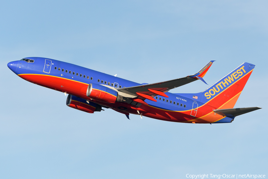 Southwest Airlines Boeing 737-7BD (N7748A) | Photo 544441
