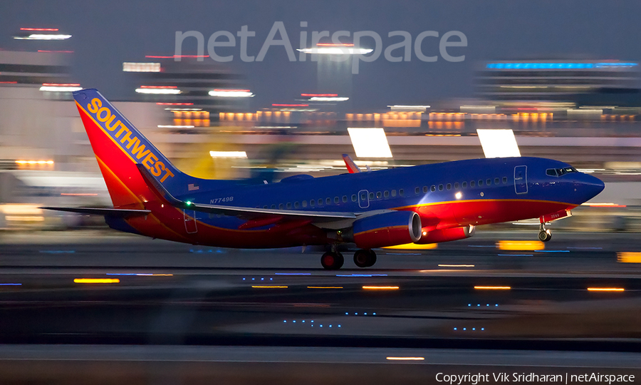 Southwest Airlines Boeing 737-7BD (N7749B) | Photo 113844