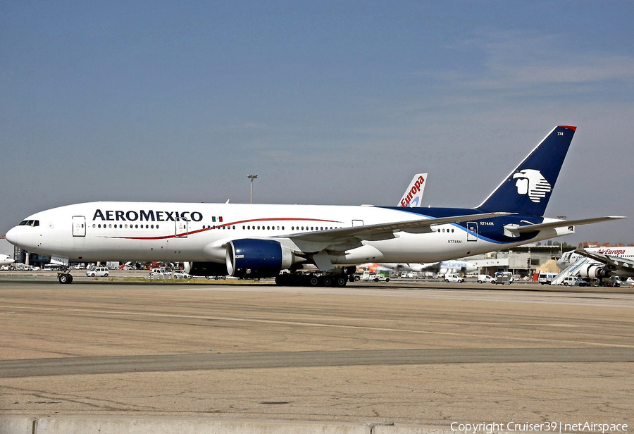 AeroMexico Boeing 777-2Q8(ER) (N774AM) | Photo 187642