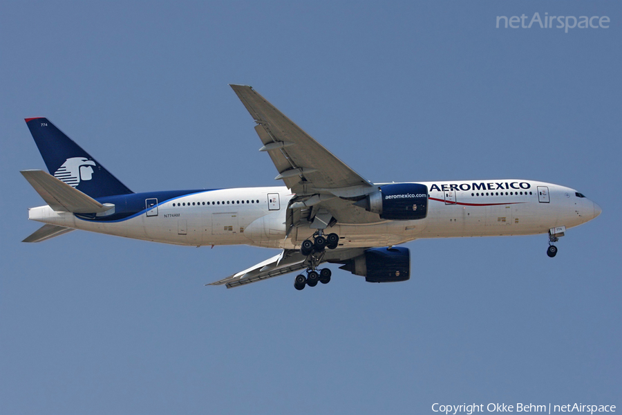 AeroMexico Boeing 777-2Q8(ER) (N774AM) | Photo 51677
