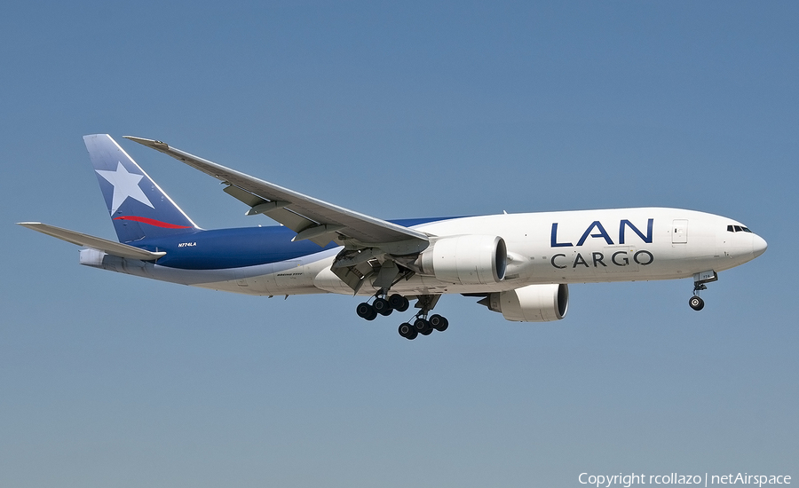 LAN Cargo Boeing 777-F6N (N774LA) | Photo 395070