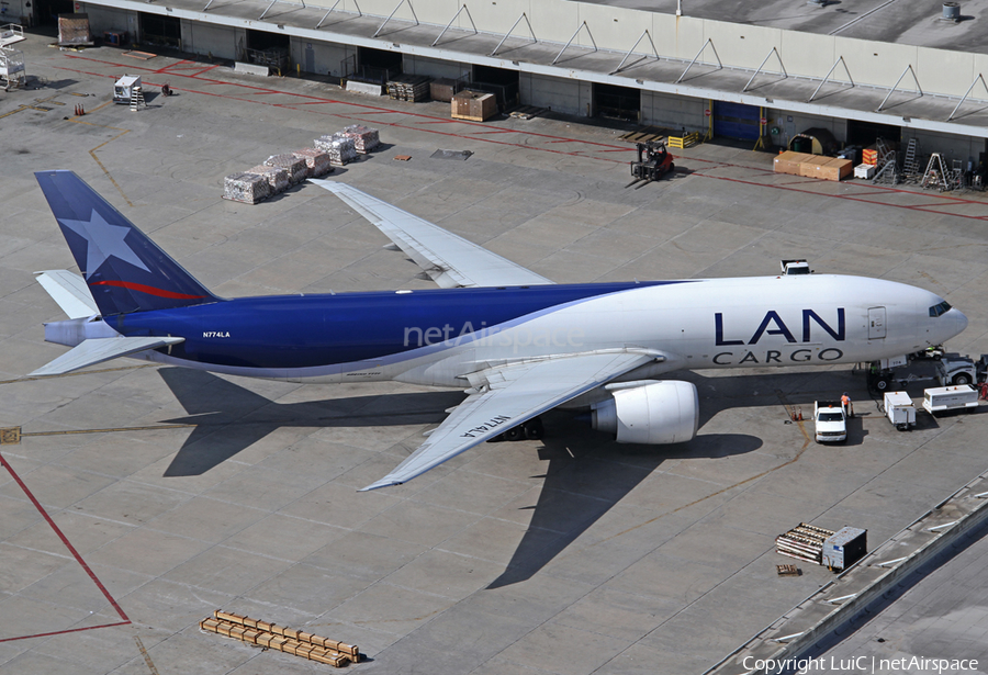 LAN Cargo Boeing 777-F6N (N774LA) | Photo 6466