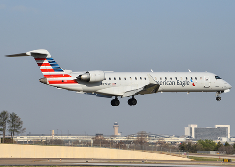 American Eagle (SkyWest Airlines) Bombardier CRJ-701ER (N774SK) at  Dallas/Ft. Worth - International, United States