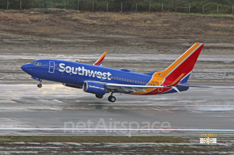 Southwest Airlines Boeing 737-7BD (N7750A) at  Cancun - International, Mexico