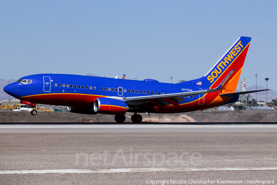 Southwest Airlines Boeing 737-7BD (N7750A) | Photo 127196