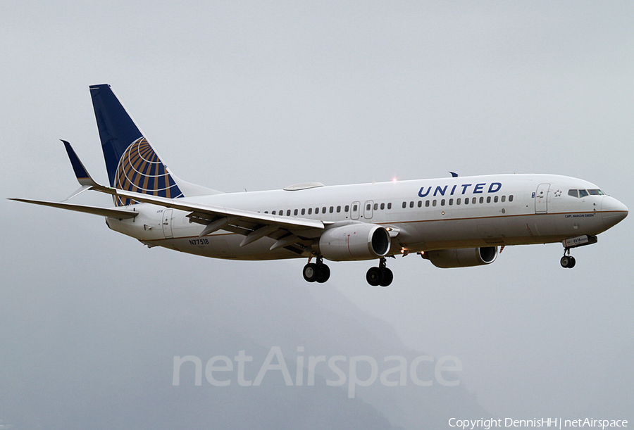 United Airlines Boeing 737-824 (N77518) | Photo 362960