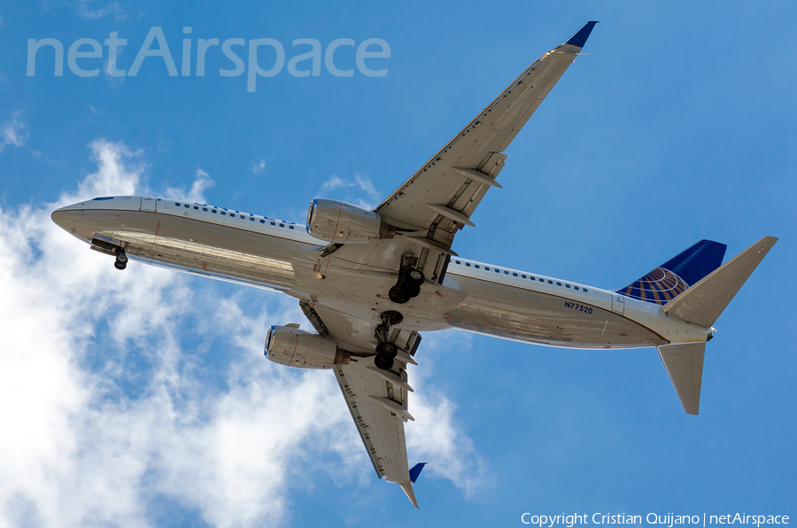United Airlines Boeing 737-824 (N77520) | Photo 164847