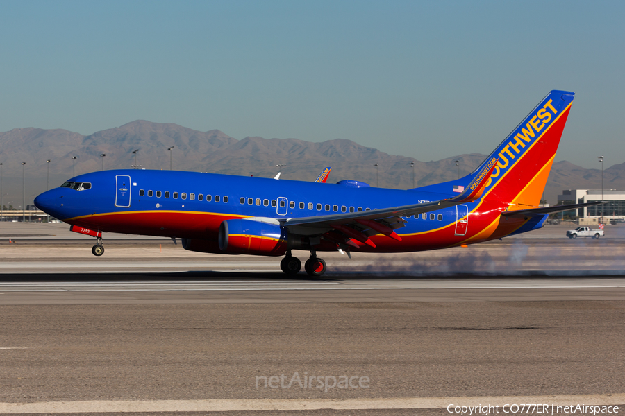Southwest Airlines Boeing 737-7BD (N7752B) | Photo 68900