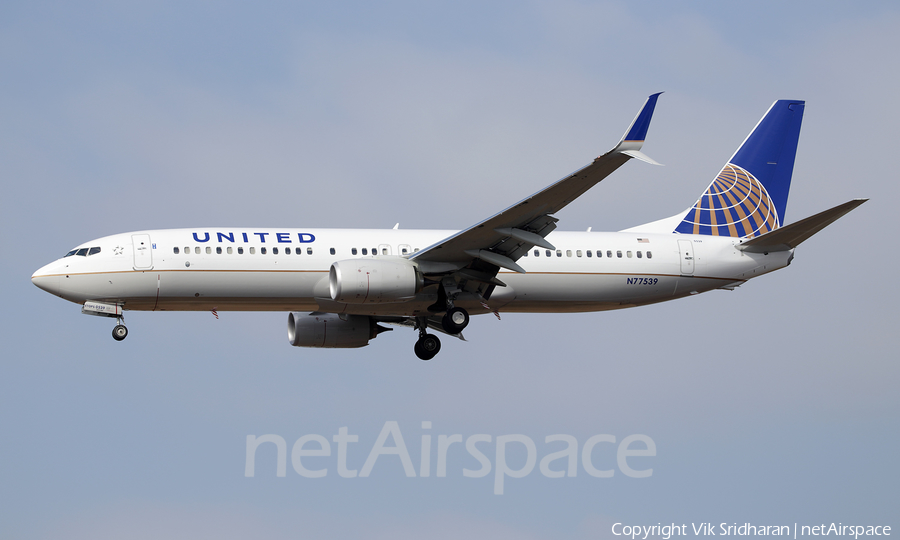 United Airlines Boeing 737-824 (N77539) | Photo 198007