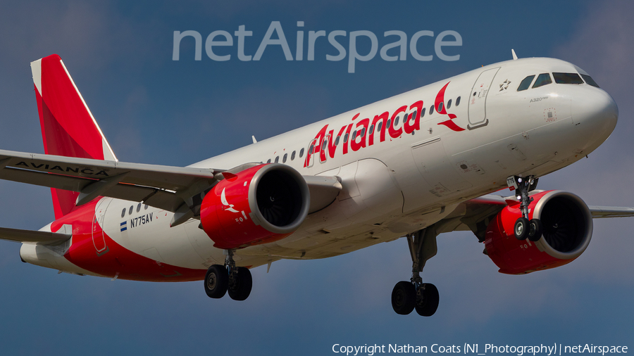 Avianca El Salvador Airbus A320-251N (N775AV) | Photo 295227