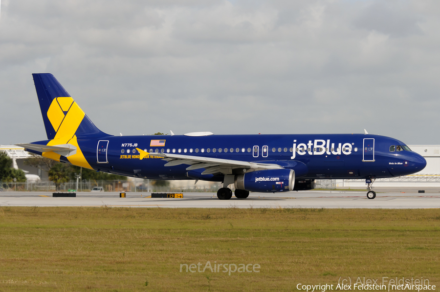 JetBlue Airways Airbus A320-232 (N775JB) | Photo 66236