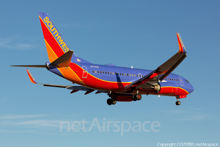 Southwest Airlines Boeing 737-7H4 (N775SW) | Photo 72830