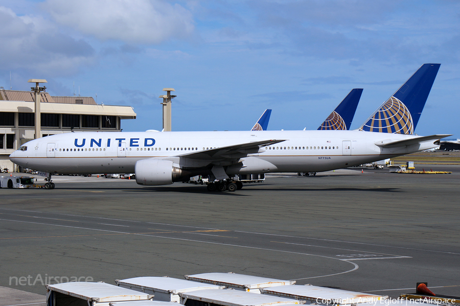 United Airlines Boeing 777-222 (N775UA) | Photo 246581