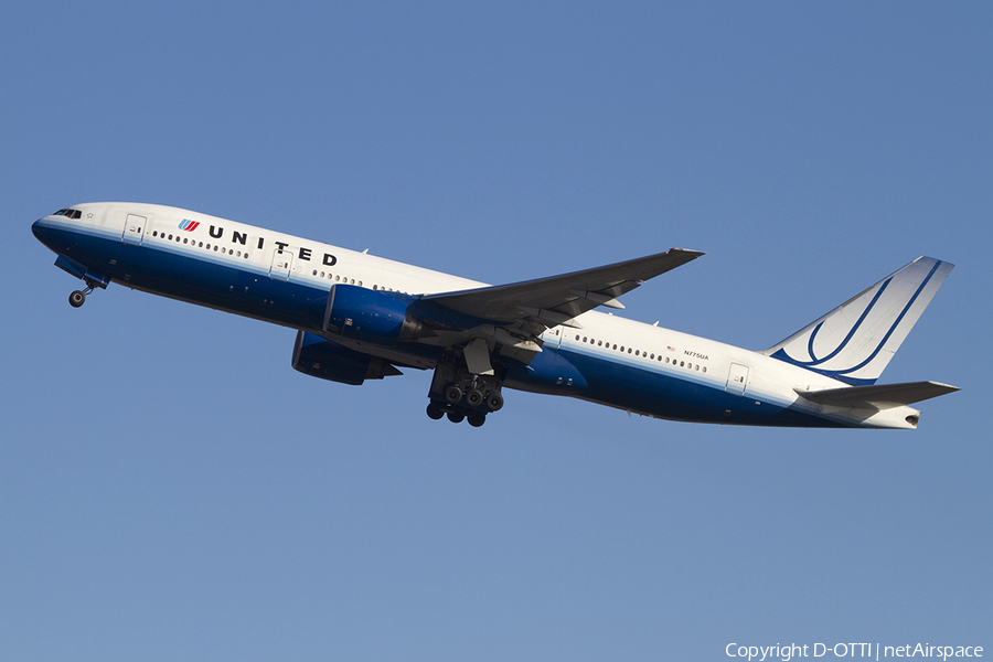 United Airlines Boeing 777-222 (N775UA) | Photo 334146