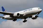 United Airlines Boeing 777-222 (N775UA) at  London - Heathrow, United Kingdom