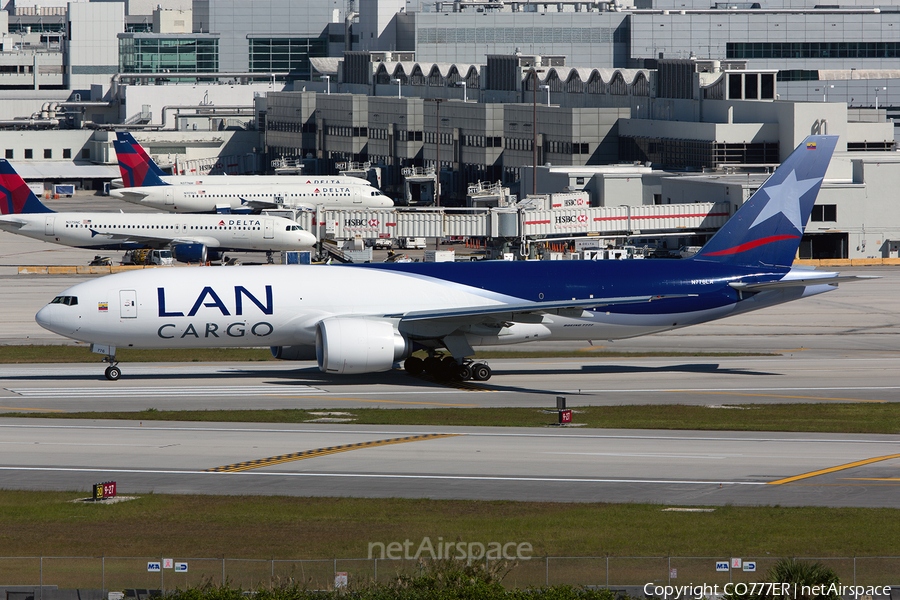 LAN Cargo Boeing 777-F16 (N776LA) | Photo 14036