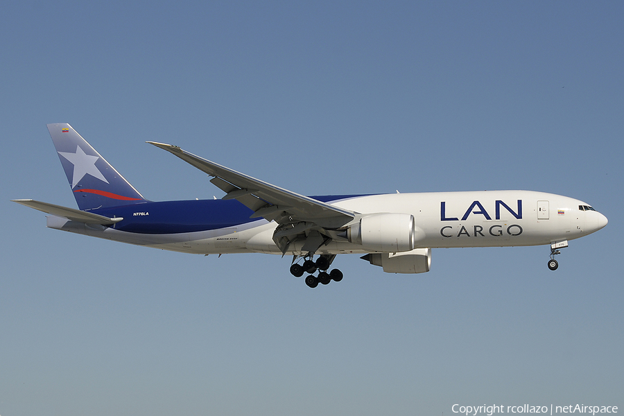LAN Cargo Boeing 777-F16 (N776LA) | Photo 24112