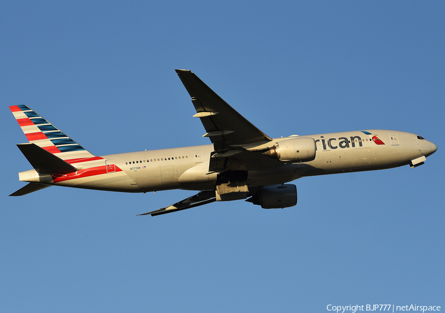 American Airlines Boeing 777-223(ER) (N777AN) | Photo 246131