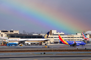 Southwest Airlines Boeing 737-7H4 (N777QC) at  Los Angeles - International, United States