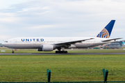 United Airlines Boeing 777-222 (N777UA) at  Dublin, Ireland