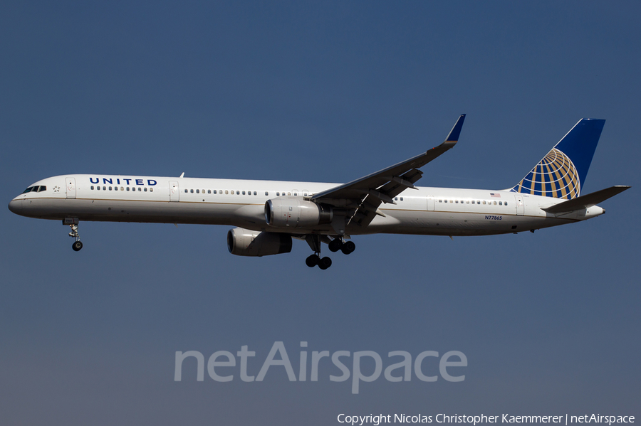 United Airlines Boeing 757-33N (N77865) | Photo 158882