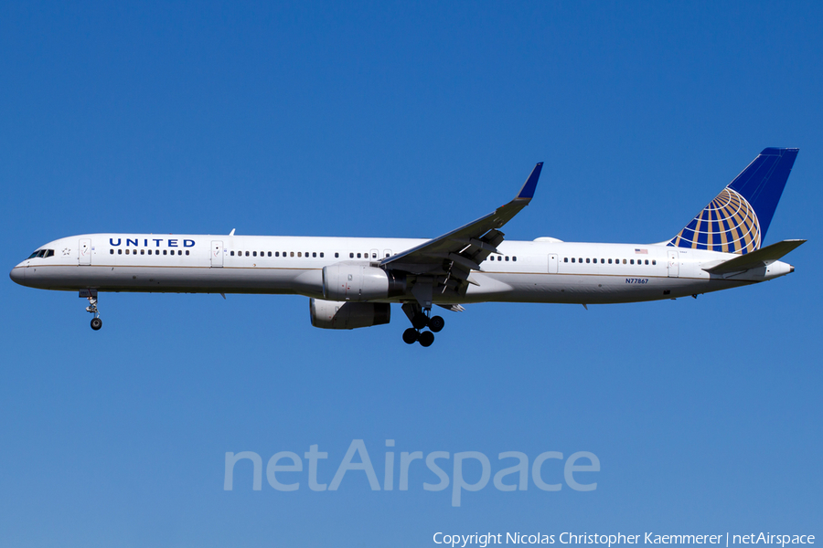United Airlines Boeing 757-33N (N77867) | Photo 158883