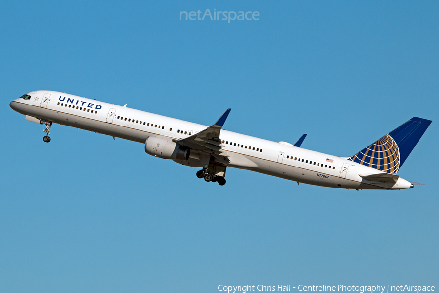 United Airlines Boeing 757-33N (N77867) | Photo 93929