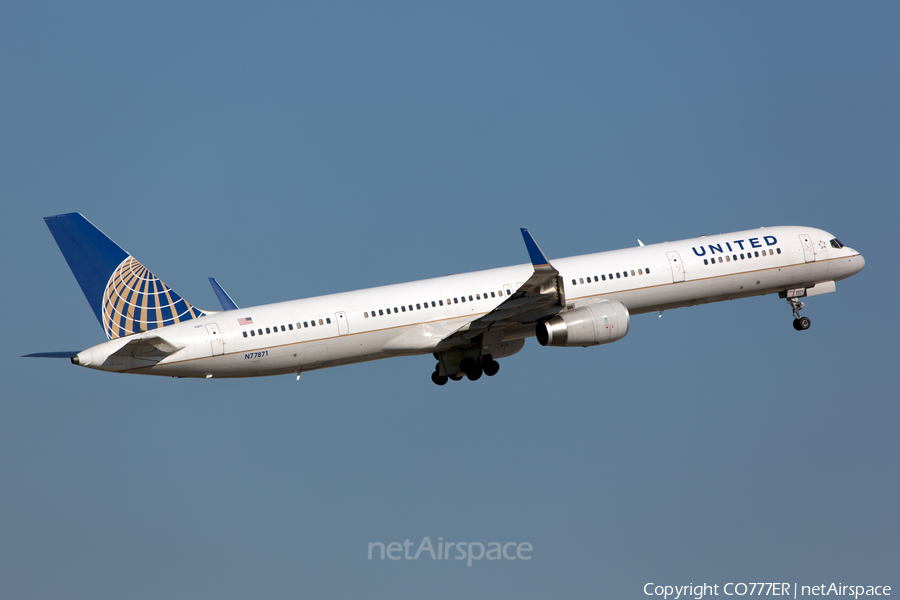 United Airlines Boeing 757-33N (N77871) | Photo 91248