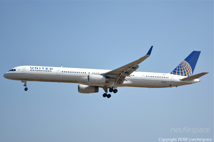 United Airlines Boeing 757-33N (N77871) | Photo 47436