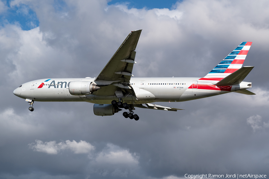 American Airlines Boeing 777-223(ER) (N778AN) | Photo 480104
