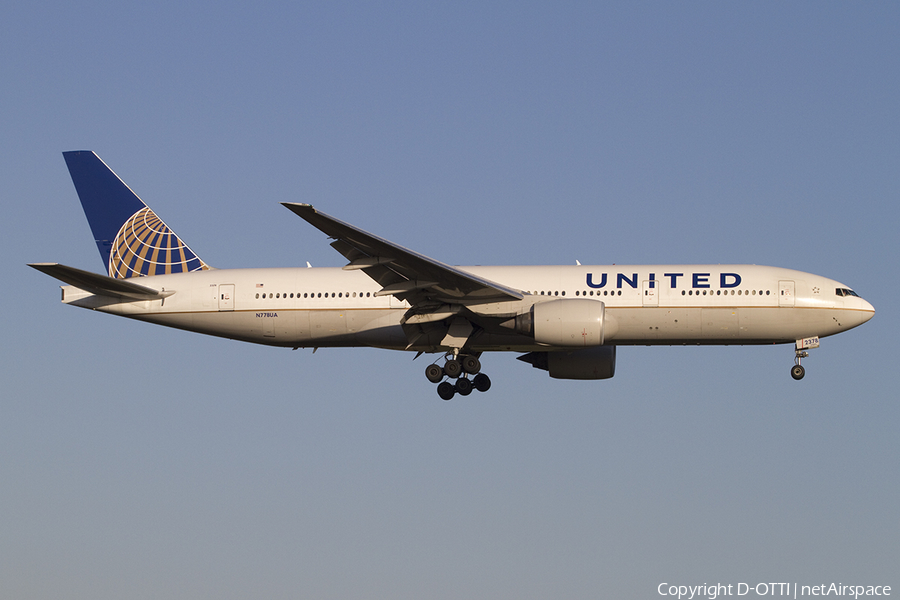 United Airlines Boeing 777-222 (N778UA) | Photo 373501