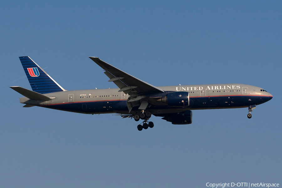 United Airlines Boeing 777-222(ER) (N779UA) | Photo 270456