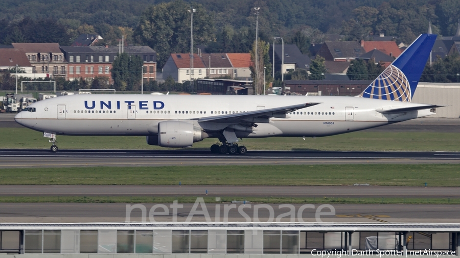 United Airlines Boeing 777-224(ER) (N78005) | Photo 232478