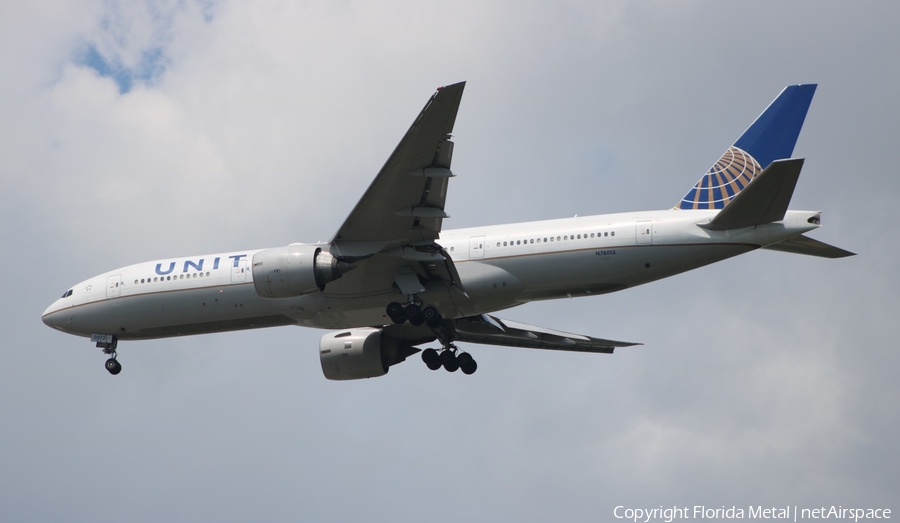 United Airlines Boeing 777-224(ER) (N78013) | Photo 406883